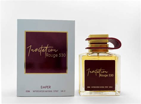 invitation emper eau de toilette|Invitation Rouge 530 .